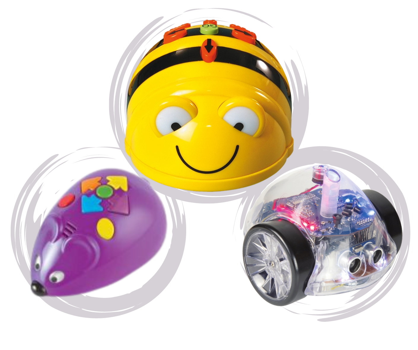 Bee-Bot, Pro-Bot, InO-Bot ja robothiir